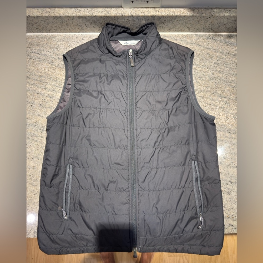 Peter Millar Hyperlight Sport Vest M Gray/Camo